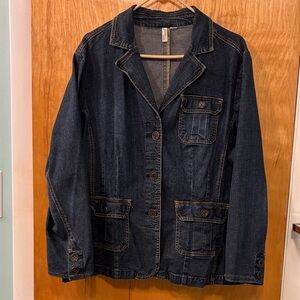 St. John's Bay Blue Denim Jacket